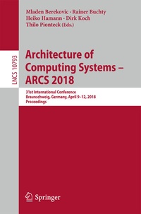 Enlarge image Cover: Architecture of Computing Systems - ARCS 2018 - Springer