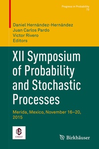 Abbildung von: XII Symposium of Probability and Stochastic Processes - Birkhäuser