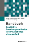 Cover: Handbuch Qualitative Forschungsmethoden in der Erziehungswissenschaft - Beltz eBook