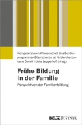 Cover: Fr&uuml;he Bildung in der Familie - Beltz eBook