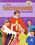 Cover: Coloring Book about the Sacraments - Catholic Book Publishing Co