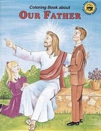 Enlarge image Cover: Coloring Book about the Our Father - Catholic Book Publishing Co