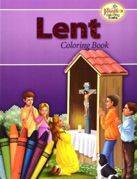 Enlarge image Cover: Coloring Book about Lent - Catholic Book Publishing Co