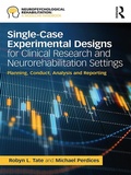 Cover: Single-Case Experimental Designs for Clinical Research and Neurorehabilitation Settings - Routledge