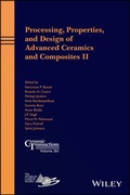 Cover: Processing, Properties, and Design of Advanced Ceramics and Composites II - Wiley