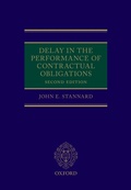 Cover: Delay in the Performance of Contractual Obligations - OUP eBook