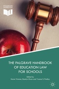 Cover: The Palgrave Handbook of Education Law for Schools - Palgrave Macmillan