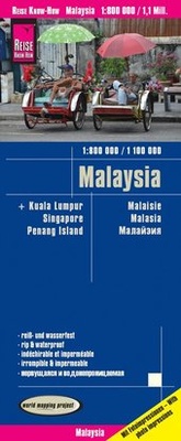 Abbildung von: Reise Know-How Landkarte Malaysia (West 1:800.000 / Ost 1:1.100.000) - Reise Know-How Verlag Peter Rump GmbH