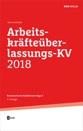 Cover: Arbeitskr&auml;fte&uuml;berlassungs-KV 2018 - &Ouml;GB Verlag