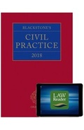Abbildung von: Blackstone's Civil Practice 2018 (book and digital pack) - Oxford University Press