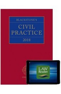 Abbildung von: Blackstone's Civil Practice 2018 (book and digital pack) - Oxford University Press