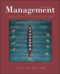 Cover: Management: Skills and Application - McGraw Hill Higher Education
