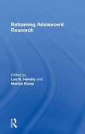 Cover: Reframing Adolescent Research - Routledge