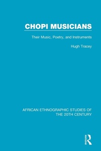 Enlarge image Cover: Chopi Musicians - Routledge