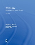 Cover: Criminology - Routledge