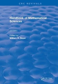 Enlarge image Cover: Handbook of Mathematical Science - CRC Press