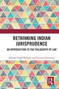 Cover: Rethinking Indian Jurisprudence - Routledge