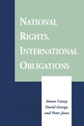 Cover: National Rights, International Obligations - Routledge