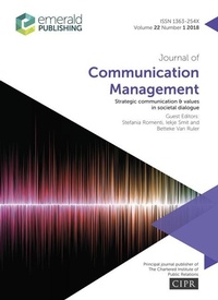 Enlarge image Cover: Strategic Communication & Values in Societal Dialogue - Emerald Publishing Limited
