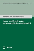Cover: Norm- und Regeltransfer in der europ&auml;ischen Au&szlig;enpolitik - Nomos