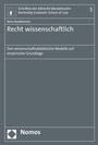Cover: Recht wissenschaftlich - Nomos