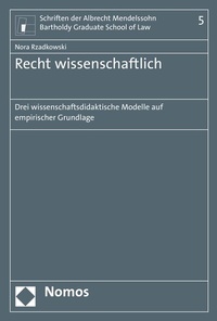 Abbildung von: Recht wissenschaftlich - Nomos