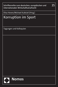 Abbildung von: Korruption im Sport - Nomos