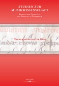 Cover: Studien zur Musikwissenschaft - Beihefte der Denkm&auml;ler der Tonkunst in &Ouml;sterreich. Band 59 - Hollitzer Wissenschaftsverlag