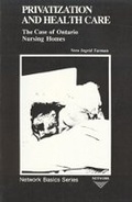 Cover: Privatization and Health Care - Garamond Press
