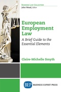Cover: European Employment Law - Business Expert Press