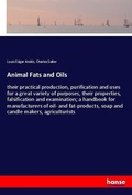 Cover: Animal Fats and Oils - Hansebooks