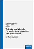 Cover: Teilhabe und Vielfalt: Herausforderungen einer Weltgesellschaft - Verlag Julius Klinkhardt