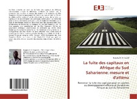 Abbildung von: La fuite des capitaux en Afrique du Sud Saharienne: mesure et d'atténu - Éditions universitaires européennes