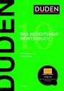 Bild: Duden - Das Bedeutungswörterbuch - Duden