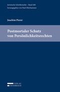 Cover: Postmortaler Schutz von Pers&ouml;nlichkeitsrechten - Verlag &Ouml;sterreich