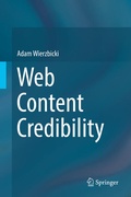 Cover: Web Content Credibility - Springer