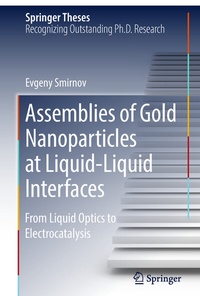 Abbildung von: Assemblies of Gold Nanoparticles at Liquid-Liquid Interfaces - Springer