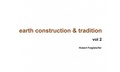 Cover: Earth Construction and Tradition - IVA-ICRA ein Imprint von new academic press