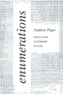 Cover: Enumerations - University of Chicago Press