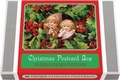 Cover: Christmas Postcard Box - 36 Unique Vintage Postcards - Laughing Elephant