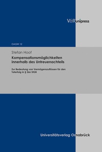 Abbildung von: Kompensationsmöglichkeiten innerhalb des Untreuenachteils - Brill Deutschland