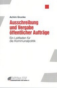 Bild: Ausschreibung und Vergabe öffentlicher Aufträge - Kommunalpolitisches Forum Sachsen