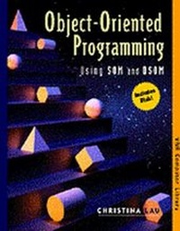 Enlarge image Cover: Object Oriented Programming Using SOM/DSOM - Van Nostrand Reinhold Company