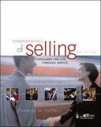 Enlarge image Cover: Fundamentals of Selling - Irwin Professional Publishing
