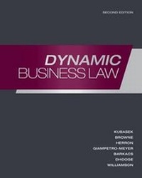 Enlarge image Cover: Dynamic Business Law - Irwin/McGraw-Hill