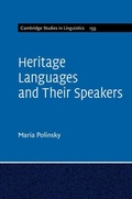 Cover: Heritage Languages and their Speakers - Cambridge University Press