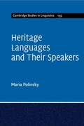 Cover: Heritage Languages and their Speakers - Cambridge University Press
