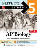 Cover: 5 Steps to a 5: AP Biology 2019 Elite Student Edition - McGraw-Hill Education