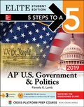 Cover: 5 Steps to a 5: AP U.S. Government & Politics 2019 Elite Student Edition - McGraw-Hill Education