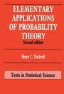 Cover: Elementary Applications of Probability Theory - Chapman & Hall/CRC